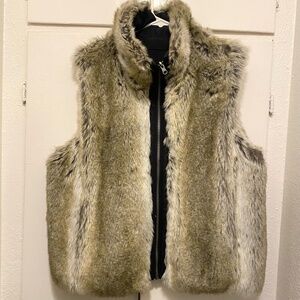 Reversible Faux Fur Vest